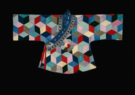 Boy’s Baijia Pao (One Hundred Household Robe), Qing dynasty (1644–1911), 1850/1900, Han-Chinese,