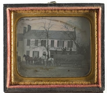 Untitled (Kennedy’s Store), 1839/99, 19th century, Unknown Place, Daguerreotype, 7 x 8.2 cm
