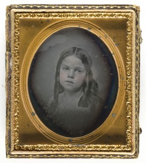 Untitled (Young Girl), 1839/99, 19th century, Unknown Place, Daguerreotype, 8.3 x 7 cm (plate), 9.3