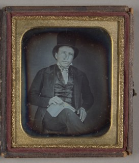 Untitled, 1853, 19th century, Unknown Place, Daguerreotype, 8.2 x 7 cm (plate), 9.5 x 8 x 1.5 cm