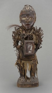 Male Figure (Nkisi Nkondi), Early/mid–19th century, Vili, Republic of the Congo, Central Africa,