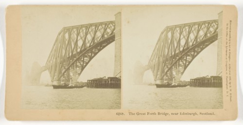 The Great Forth Bridge, Near Edinburgh, Scotland, 1891, B. W. Kilburn, American, 1827–1909, United