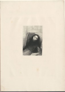 Des Esseintes, 1888, Odilon Redon (French, 1840-1916), written by Joris-Karl Huysmans (French,