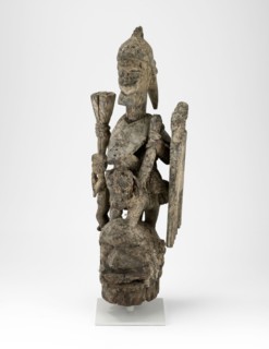 Headdress (Jagún Jagún), Mid–/late 19th century, Yoruba, Ekiti region, Nigeria, Coastal West