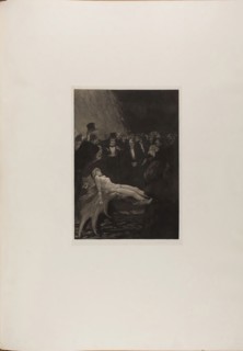 Chained, plate eleven from A Life, 1884, Max Klinger (German, 1857-1920), printed by Otto Felsing