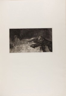 The Proposition, from A Life, 1884, Max Klinger (German, 1857-1920), printed by Otto Felsing