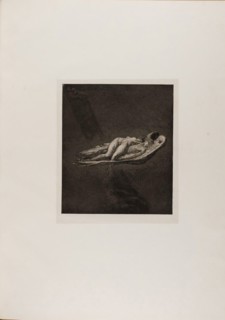 Finis, from A Life, 1884, Max Klinger (German, 1857-1920), printed by Otto Felsing (German, 19th