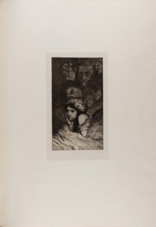 Dreams, plate three from A Life, 1884, Max Klinger (German, 1857-1920), printed by Otto Felsing