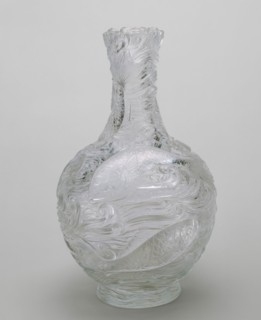 Rock Crystal Vase, 1889, Thomas Webb & Sons, Stourbridge, England, founded 1837, Stourbridge,