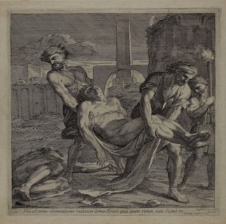 Saints Abdon and Sennen Bury the Remains of Christian Martyrs, 1656/57, Guillaume Courtois, French,