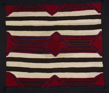 Chief Blanket (Third Phase), c. 1860/65, Navajo (Diné), Northern New Mexico or Arizona, United