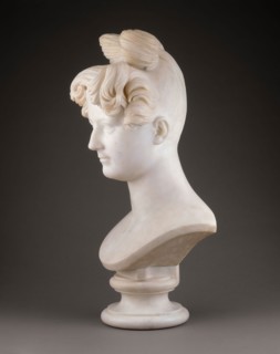 A Portrait of Mademoiselle Jubin, 1829, Pierre Jean David d’Angers, French, 1788-1856, France,