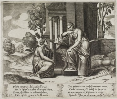 Ceres Refusing Any Assistance to Psyche, 1530/40, Master of the Die (Italian, active c. 1530-1560),