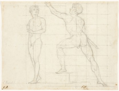 Study for The Distribution of the Eagles, c. 1810, Jacques Louis David, French, 1748-1825, France,