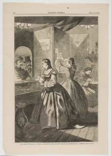 Any Thing for Me, If You Please?—Post-Office of the Brooklyn Fair in Aid of the Sanitary