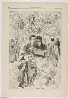 Saint Valentine’s Day—The Old Story in All Lands, published February 22, 1868, Winslow Homer