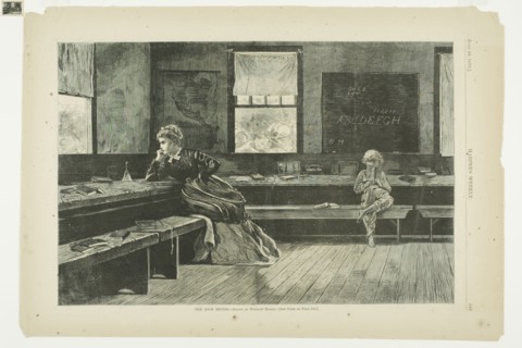 The Noon Recess, published June 28, 1873, Winslow Homer (American, 1836-1910), published by