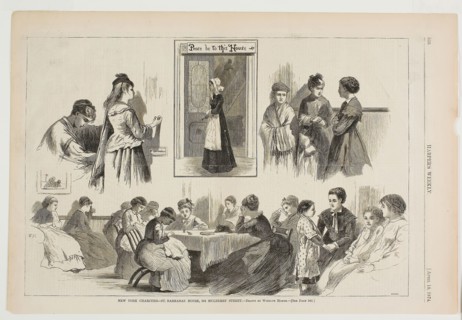 New York Charities—St Barnabas House, 304 Mulberry Street, published April 18, 1874, Winslow Homer