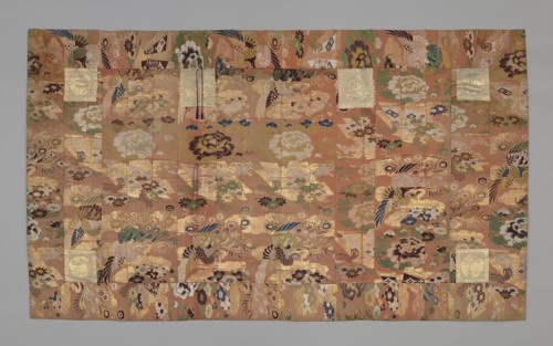 Kesa, late Edo period (1789–1868), 1801/50, Japan, Pieced and appliqued: silk and