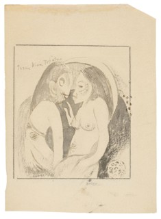 Parau Hina Tefatou (Words between Goddess of the Moon and God of the Earth), 1893/94, Paul Gauguin,