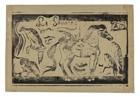 A Horse and Birds, headpiece for Le sourire, 1899, Paul Gauguin, French, 1848-1903, France,