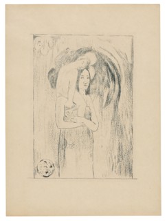 Ia orana Maria (Hail Mary), 1894/95, published Mar. 1895, Paul Gauguin, French, 1848-1903, France,