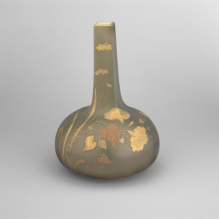 Vase, 1882/90, Ott and Brewer, American, 1871–1892, Trenton, Belleek, H.: 23.9 cm (9 3/4 in.)