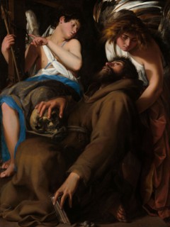 The Ecstasy of Saint Francis, 1601, Giovanni Baglione, Italian, 1566–1643, Italy, Oil on canvas, 61