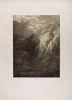 The Alps, from Various Landscape Sites, c. 1851, Alexandre Calame, Swiss, 1810-1864, Switzerland,