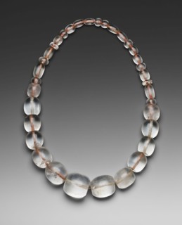 Necklace, c. 800 B.C., Chavín, Chavín de Huantar, north coast, Peru, Chavín de Huantar, Rock