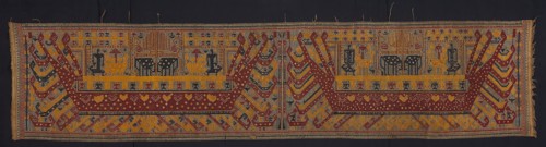 Ceremonial Hanging (palepai), 19th century, Paminggir people, Indonesia, South Sumatra, Lampung