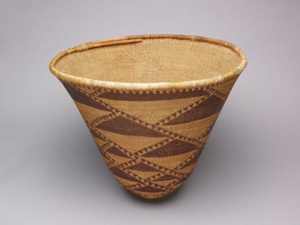 Burden Basket, 1870/80, Pomo, Northern California, United States, California, Plant fibers, 53.3 ×
