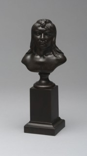 Bust of an American Indian, Modeled 1848/49, cast 1849, Henry Kirke Brown, American, 1814–1886,
