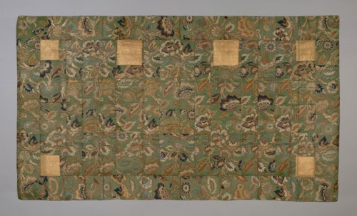 Kesa, late Edo period (1789–1868), 1850/63, Japan, Hiri, yô, and jô: silk and