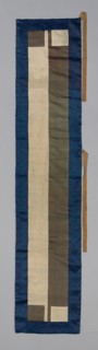 Ôhi (Stole), Early or mid–19th century, Late Edo period (1789–1868), Japan, Silk, satin damask and