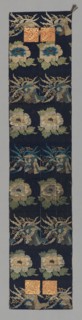 Ôhi (Stole), late Edo period (1789–1868), 1800/68, Japan, Heri, jô: silk and
