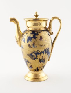 Coffee Pot, c. 1820, Denuelle Porcelain Manufactory (French, 1818-1829), France, Paris, Paris,