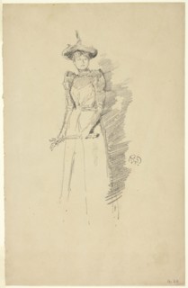 Suede Gloves, 1890, James McNeill Whistler (American, 1834-1903), printed by Thomas Way (English,