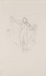 La Danseuse: A Study of the Nude, probably 1891, James McNeill Whistler, American, 1834-1903,