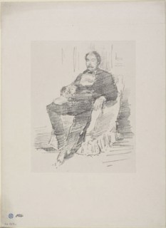 Portrait of Dr. Whistler, No. 2, 1894, James McNeill Whistler, American, 1834-1903, United States,