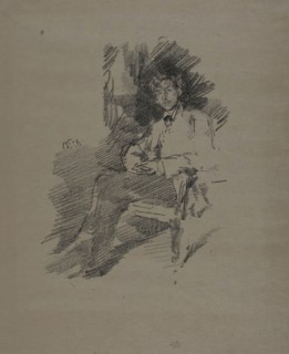 Walter Sickert, 1895, James McNeill Whistler, American, 1834-1903, United States, Transfer