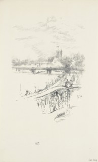 Savoy Pigeons, 1896, James McNeill Whistler, American, 1834-1903, United States, Transfer