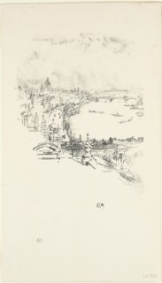 Little London, 1896, James McNeill Whistler, American, 1834-1903, United States, Transfer