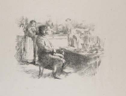 The Shoemaker, 1896, James McNeill Whistler, American, 1834-1903, United States, Transfer
