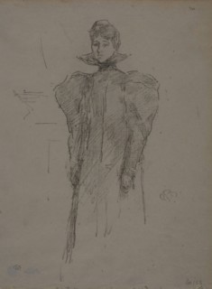 The Medici Collar, 1897, James McNeill Whistler, American, 1834-1903, United States, Transfer