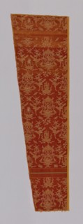 Fragment (Dressing Fabric), Ming dynasty (1368–1644), 16th century, China, Silk and