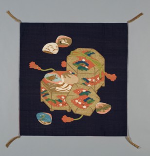 Fukusa (Gift Cover), late Edo period (1789–1868)/ Meiji period (1868–1912), 19th century, Japan,