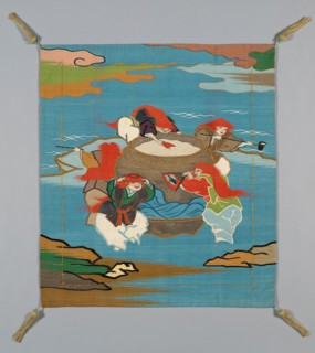Fukusa (Gift Cover), late Edo period (1789–1868)/ Meiji period (1868–1912), 19th century, Japan,