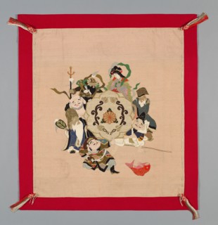 Fukusa (Gift Cover), late Edo period (1789–1868)/ Meiji period (1868–1912), 19th century, Japan,