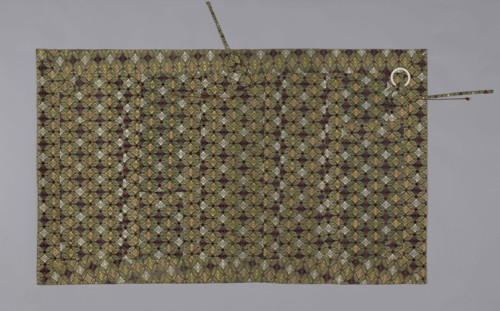 Kesa, Second half of the 18th century, Late Edo period (1789–1868), Japan, Silk, plain weave,